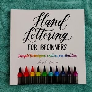 Hard Lettering for beginners book